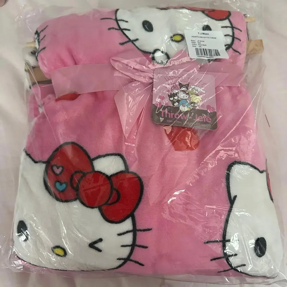 Hello Kitty Throw Blanket